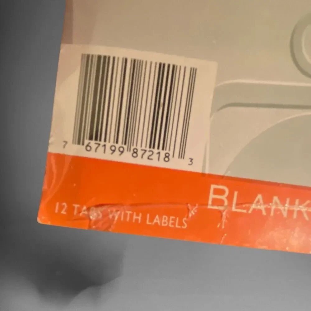 Day-Timer Blank Tabs 12 Tabs 7 with Labels Ring NEW